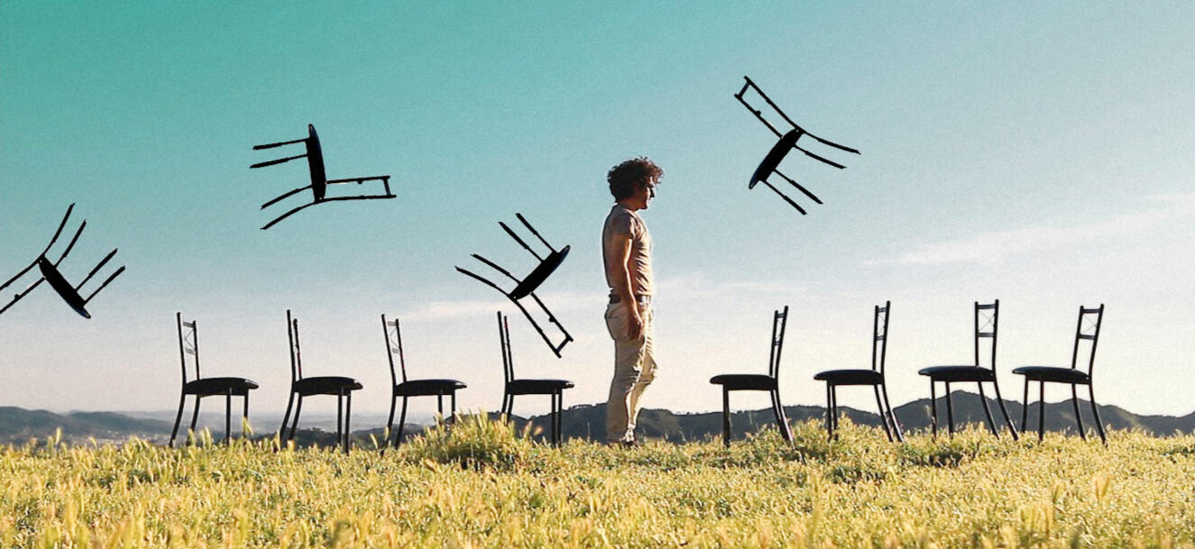 A performance installation, at Palase, by Klod Dedja. Palase - Albania.