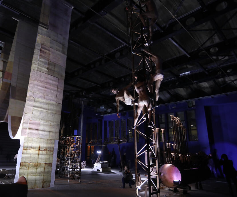 Solo exhibition by Sadik Spahija. Curated by Klod Dedja. November 201. Art TURBINA. Tirana - Albania.